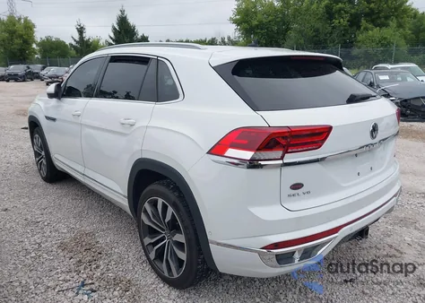 2021 Volkswagen Atlas Cross Sport 3.6L V6 Sel Premium R-Line из США, поврежденный, VIN 1V2FE2CA6MC200248